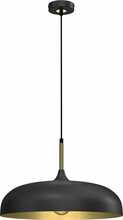 Rippvalgusti Milagro Lincoln, 1xE27, 60W, d. 45 cm, must