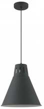 Rippvalgusti Gtv Gianni L, 8136, 1xE27, 40W, IP20, must, läbimõõt 32 cm