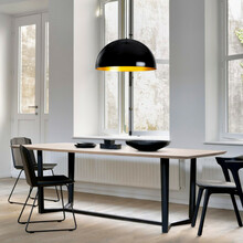 Rippvalgusti Opviq Berceste, 237-S, must, metallist korpus