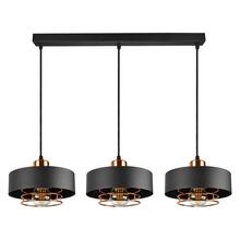 Ripplamp Orno CHIRO, OR-AD-LD-6268BE27M, 3x60W, E27, must
