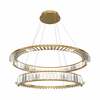 Rippvalgusti Maytoni Krone P097PL-L90G4K, LED, 90W, 4000 K, 80,5 cm, kuld