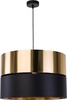 Rippvalgusti TK Lighting Hilton 4346, 1xE27, 25W, messing/must