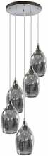 Rippvalgusti Candellux Marina, 5xE27, 60W, kroom
