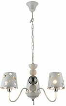 Rippvalgusti Candellux Batley, 50203109, 3xE14, 60W, valge