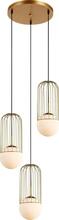 Rippvalgusti Italux Matty MDM-3939/3, E27, 3 GD