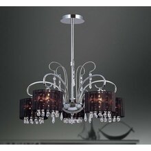 Laelamp Italux Span V MDM1583/5, must, 5 pirni