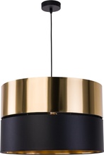 Rippvalgusti TK Lighting Hilton 4346, 1xE27, 25W, messing/must