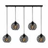 Ripplamp Opviq Fellini, MR-789, 5xE27, 100W, must