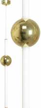 Rippvalgusti Toolight APP476-CP, LED, valge kuld