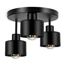 Ripplamp Orno RAMOS, AD-LD-6258BE27M, maks. 3x60W, E27, must
