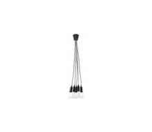 Rippvalgusti Sollux Diego 5, 5xE27, 60W, must