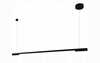 Rippvalgusti MaxLight ORGANIC HORIZON, 150 cm, must