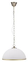 Rippvalgusti Candellux Sugar, 1xE27, 60W, valge/kuldne