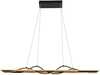 Rippvalgusti Italux Conato PND-23848-30W-BK-GD, 35W, 3000K, must