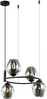 Rippvalgusti Italux Roxane MDM-4045-4 BK+SG, E27, 4x40 W