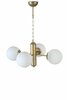 Rippvalgusti Opviq Bankok 4, valge/kuldne