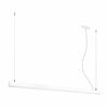 Rippvalgusti Sollux Pinne 150, 38 W, LED, 4000 K, valge