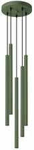 Rippvalgusti Sollux Pastelo SL.1522, 5xG9, 8W, 230V, roheline
