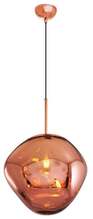 Rippvalgusti Opviq Chandelier L1262, E27, 24W, 36 cm, roosakaskuldne