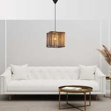 Rippvalgusti Opviq Wooden Cage, E27