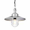 Väliripplamp Elstead Lighting Klampenborg 1, 1xE27, 60W, IP44, hõbe, 27.5 cm x 36 - 97.5 cm