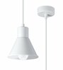 Rippvalgusti Sollux Taleja 1, 1xE27, 60 W, valge