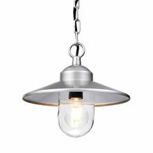 Väliripplamp Elstead Lighting Klampenborg 1, 1xE27, 60W, IP44, hõbe, 27.5 cm x 36 - 97.5 cm