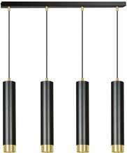 Rippvalgusti Emibig Kibo 4, GU10, Black/Gold