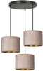 Rippvalgusti Emibig Hilde 3 BL Premium Rose, E27