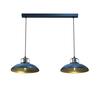 Ripplamp Milagro Felix, 2xE27, 60W, sinine
