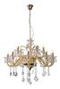 Rippvalgusti Eurofirany Glitter 03, E14, 95x70 cm, punane