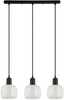 Rippvalgusti Italux Lamezia PND-67594-3-BK+CL