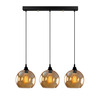 Ripplamp Opviq Gold - 022, 3xE27, 40W, 230V, kuldne/must