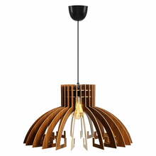 Laelamp Opviq 162, pähkel, ø 54 cm