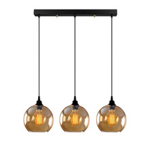 Ripplamp Opviq Gold - 022, 3xE27, 40W, 230V, kuldne/must