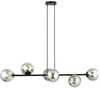 Rippvalgusti Emibig Rossi 6, 6xE14, 10 W, grafiit