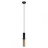 Rippvalgusti Italux Isidora PND-14290-1-BK-BRO, 1xGU10, 25W, must/pronks
