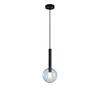 Rippvalgusti Milagro Niko ML0331, 1xG9, 9W, diameeter 15 cm, must