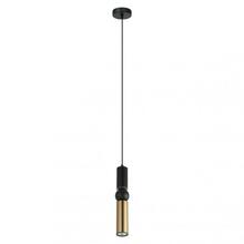 Rippvalgusti Italux Isidora PND-14290-1-BK-BRO, 1xGU10, 25W, must/pronks