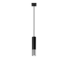 Rippvalgusti Sollux Loopez 1, 1xGU10, 10W, must/kroom