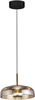 Rippvalgusti Milagro Vetro, 6W, 230V, 23 cm, kuldne/beež/must