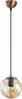 Rippvalgusti Opviq Efe 2151, 40 W, E27, kollane vintage metallkorpus