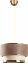 Rippvalgusti Opviq Cake, 390FLH1817, 60 W, E27, pruunikas kollane, kuldne