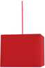 Rippvalgusti Candellux Basic, 31-06066, 60 W, E27, punane