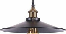 Ripplamp G.LUX GT-220-D30-1S-BL Loft-2, 1 x E27, 300 mm, must