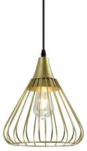 Rippvalgusti GTV Tess 2516, 40W, E27, 24 cm, kuldne