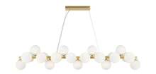 Rippvalgusti Maytoni Dallas MOD547PL-25BS, G9, 25 x 28 W, kuldne