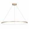 Rippvalgusti LED Milagro Saturno ML8865, 65W, 230V, 4000K, IP44, 120 cm, kuldne