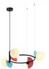 Rippvalgusti Italux Nauti PND-37482-4R-MLTI, 4x25W, G9, mitmevärviline/valge