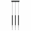 Rippvalgusti Sollux Mozaica, 3xG9, 12 W, must/kroom